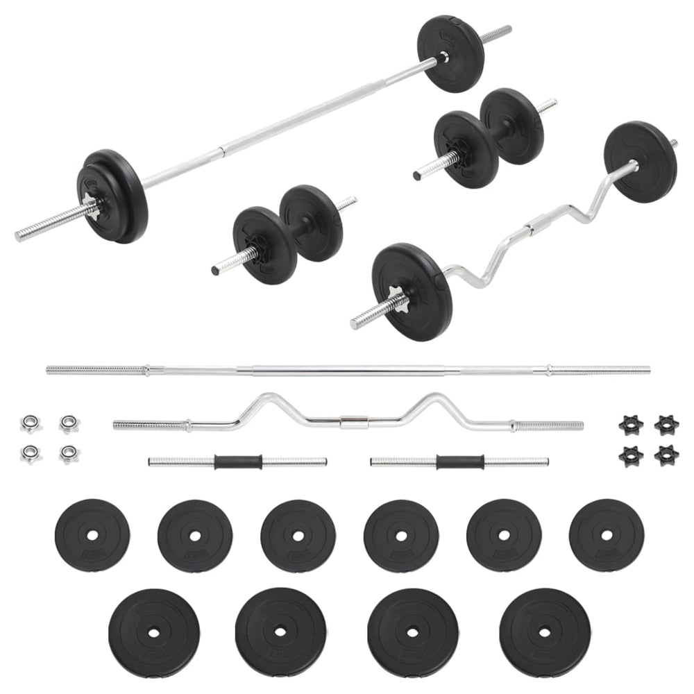 Štangos ir svarmenų rinkinys, 30 kg