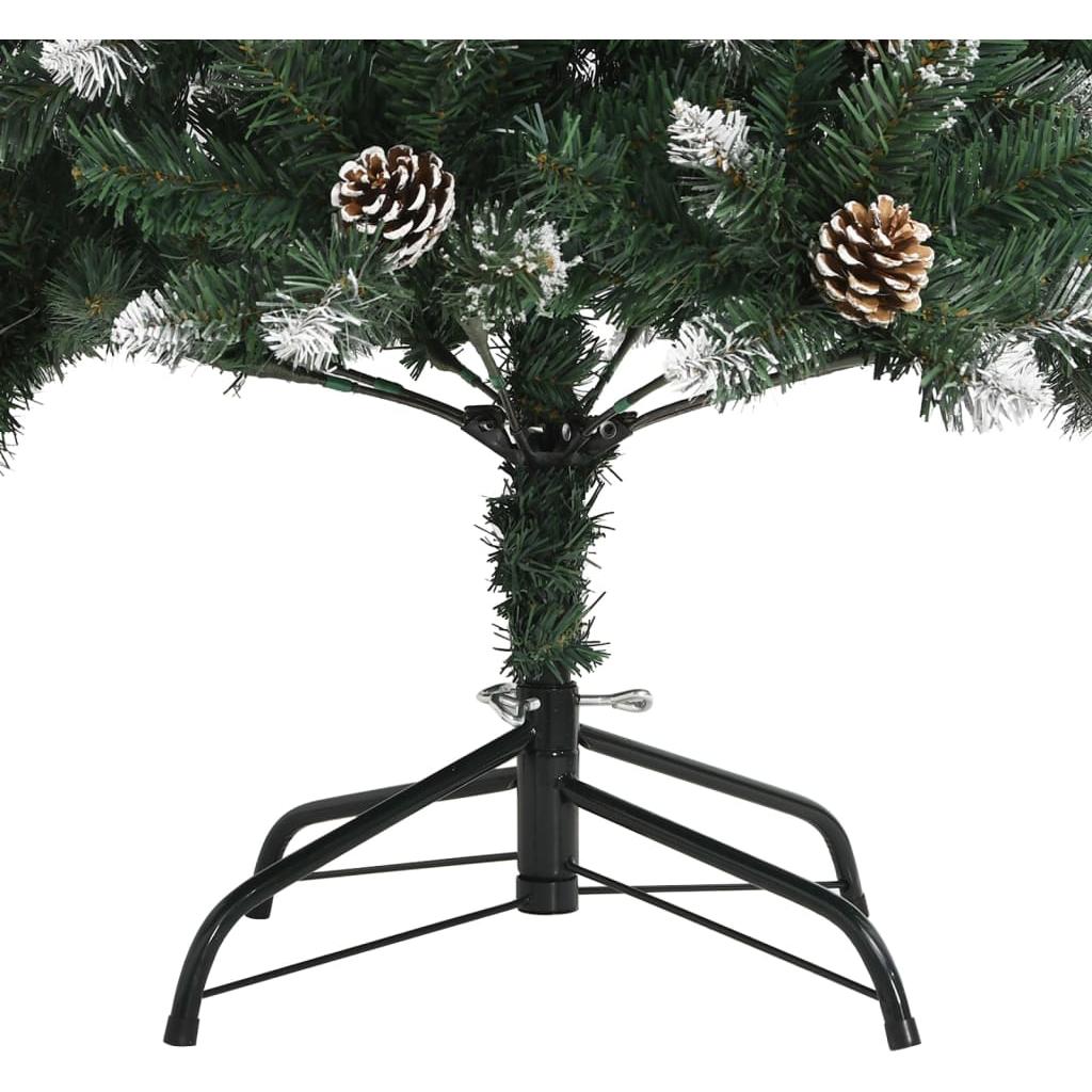 Dirbtinė Kalėdų eglutė su stovu, žalios spalvos, 150cm, PVC