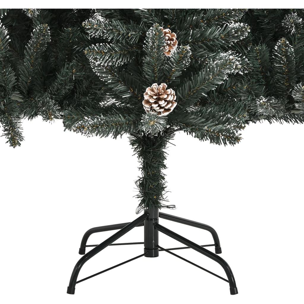 Dirbtinė Kalėdų eglutė su stovu, žalios spalvos, 150cm, PVC