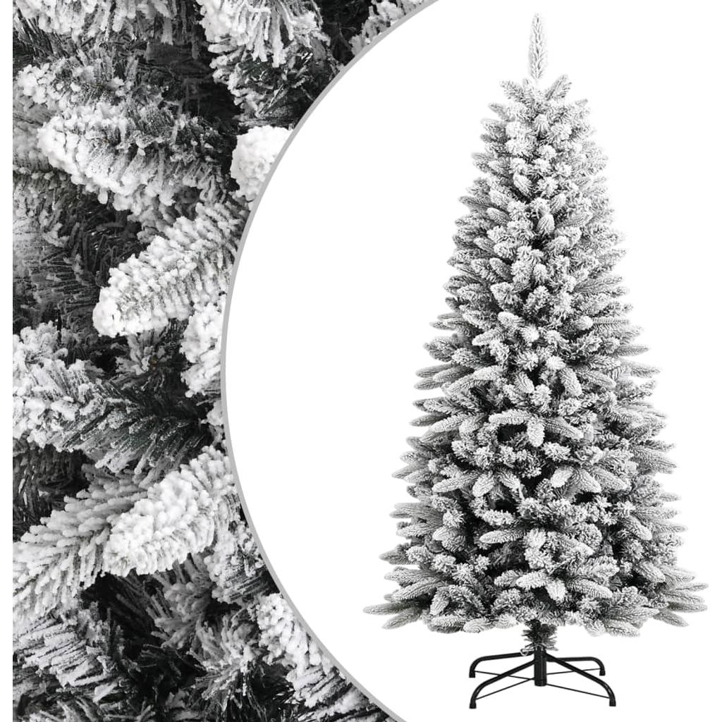 Dirbtinė Kalėdų eglutė su sniegu, 120cm, PVC ir PE