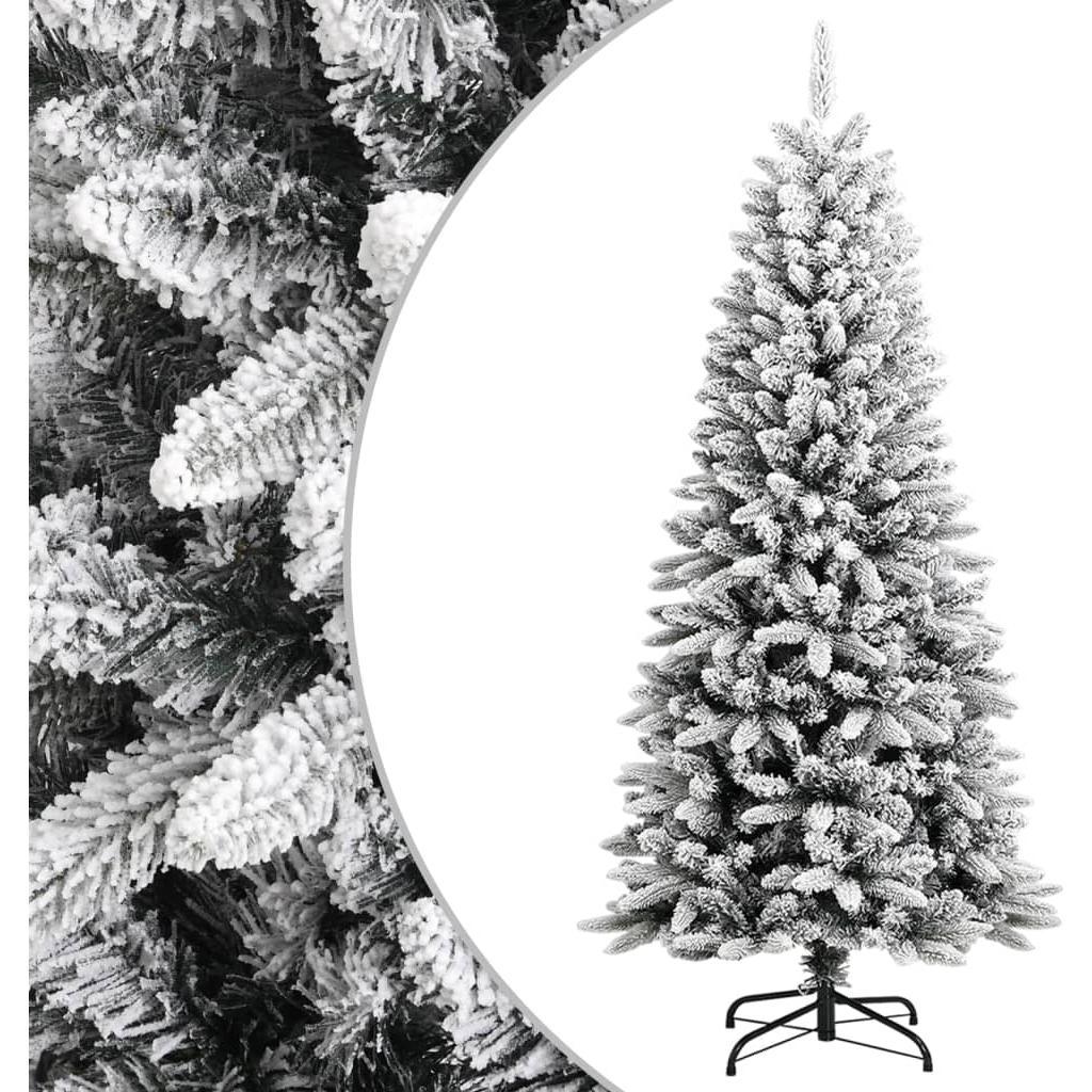 Dirbtinė Kalėdų eglutė su sniegu, 150cm, PVC ir PE