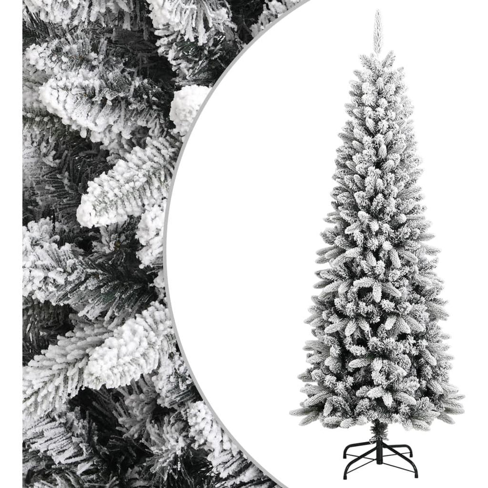 Dirbtinė Kalėdų eglutė su sniegu, 240cm, PVC ir PE