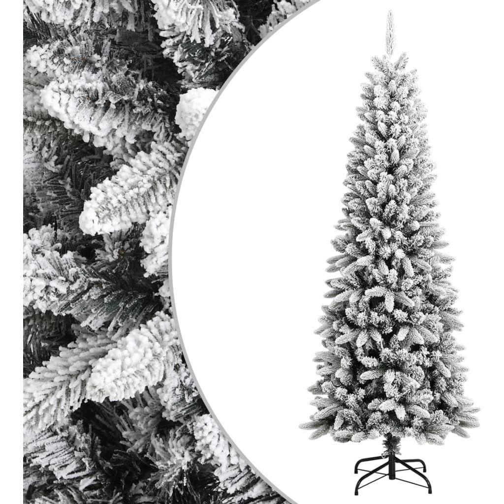 Dirbtinė Kalėdų eglutė su sniegu, 240cm, PVC ir PE