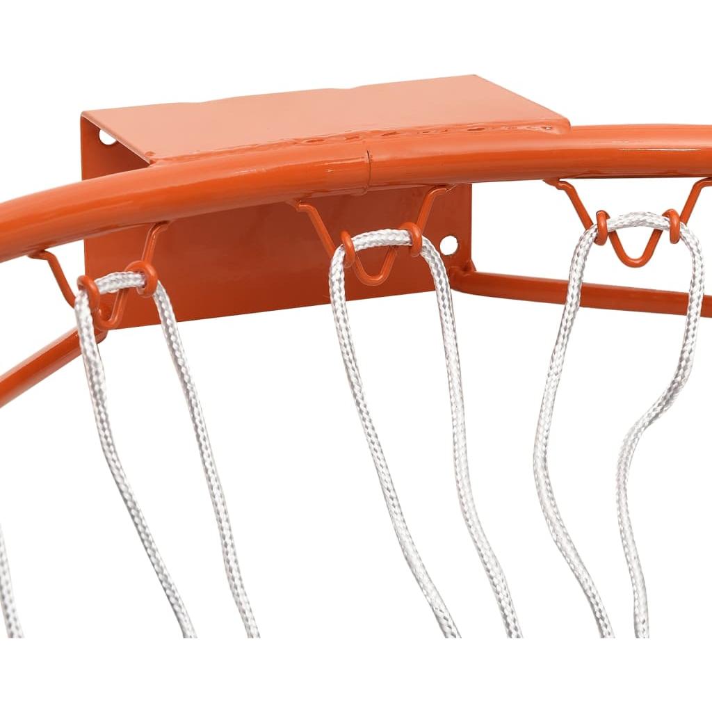 Krepšinio lankas, oranžinės spalvos, 39cm, plienas