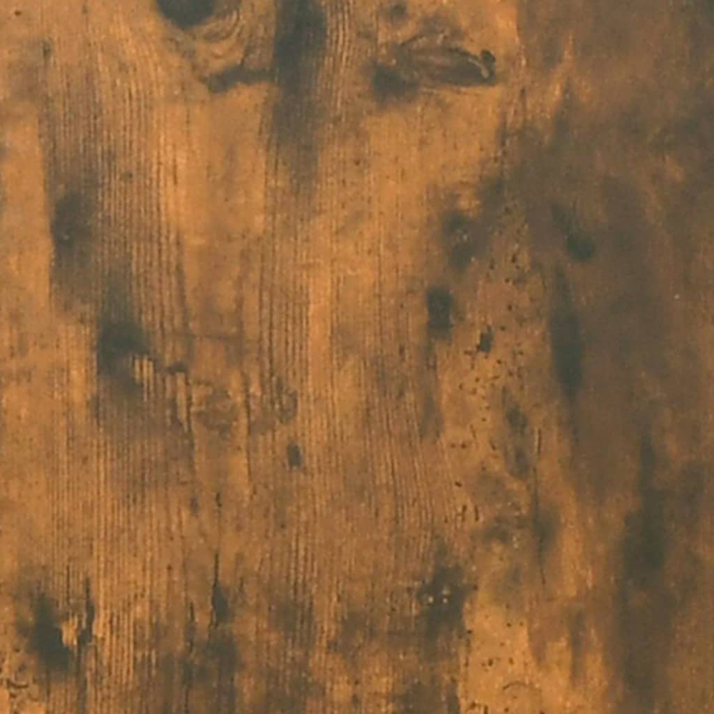 Sieninės spintelės, 2vnt., dūminio ąžuolo, 102x30x20cm, mediena