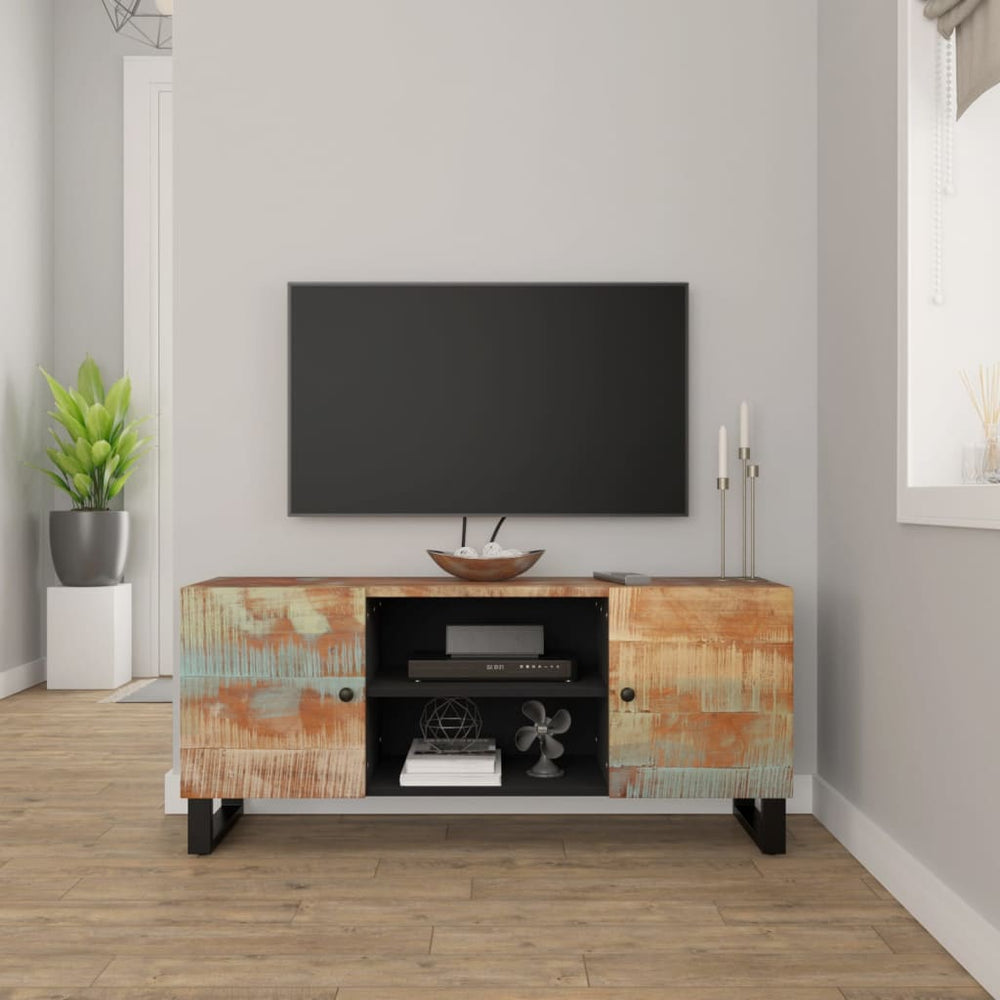Televizoriaus spintelė, 105x33x46cm, perdirbta mediena