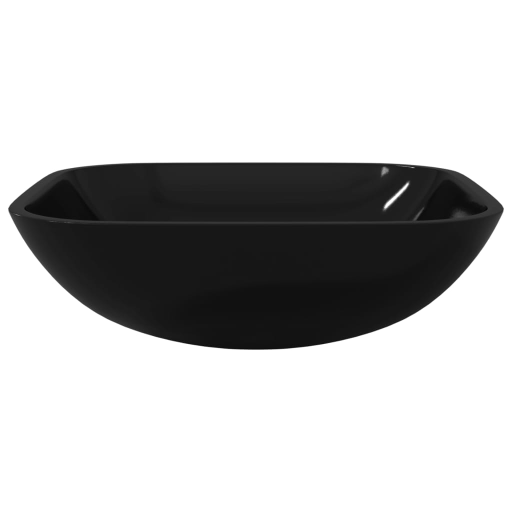 Praustuvas SEALED, 42cm., juodas stiklas