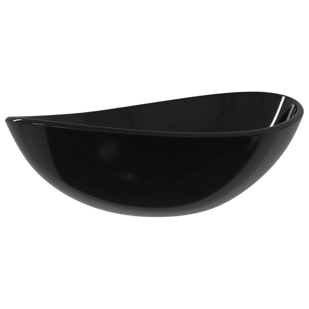 Praustuvas FLAWLESS, 54,5cm., juodas stiklas
