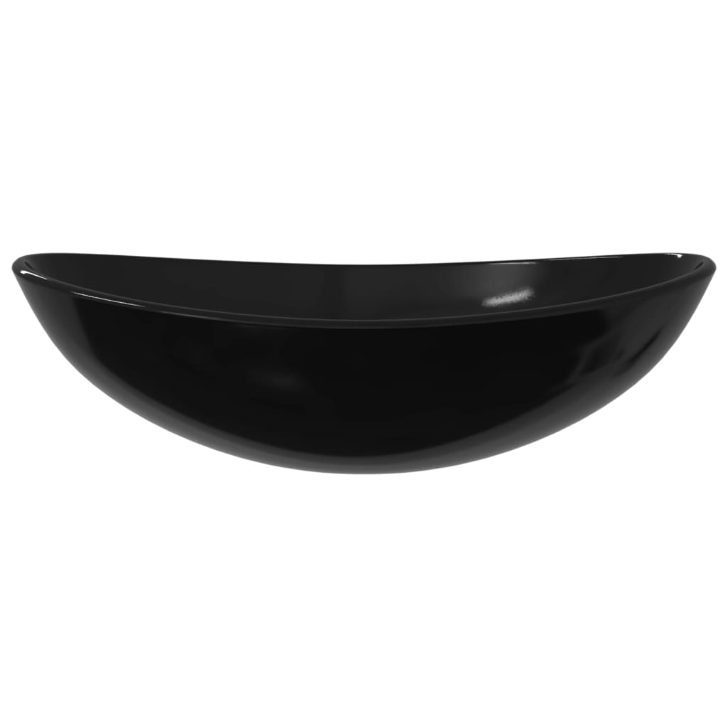 Praustuvas FLAWLESS, 54,5cm., juodas stiklas