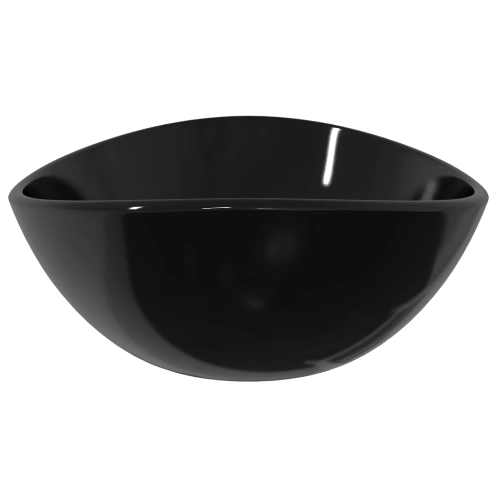Praustuvas FLAWLESS, 54,5cm., juodas stiklas