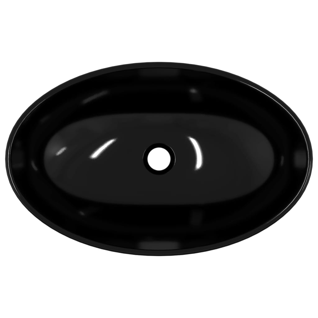 Praustuvas FLAWLESS, 54,5cm., juodas stiklas