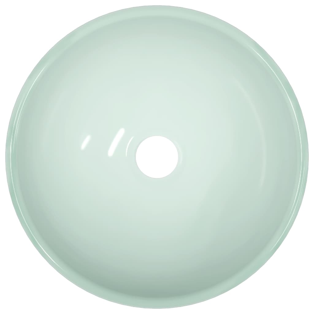 Praustuvas ENHANCED, 30 cm., baltas stiklas