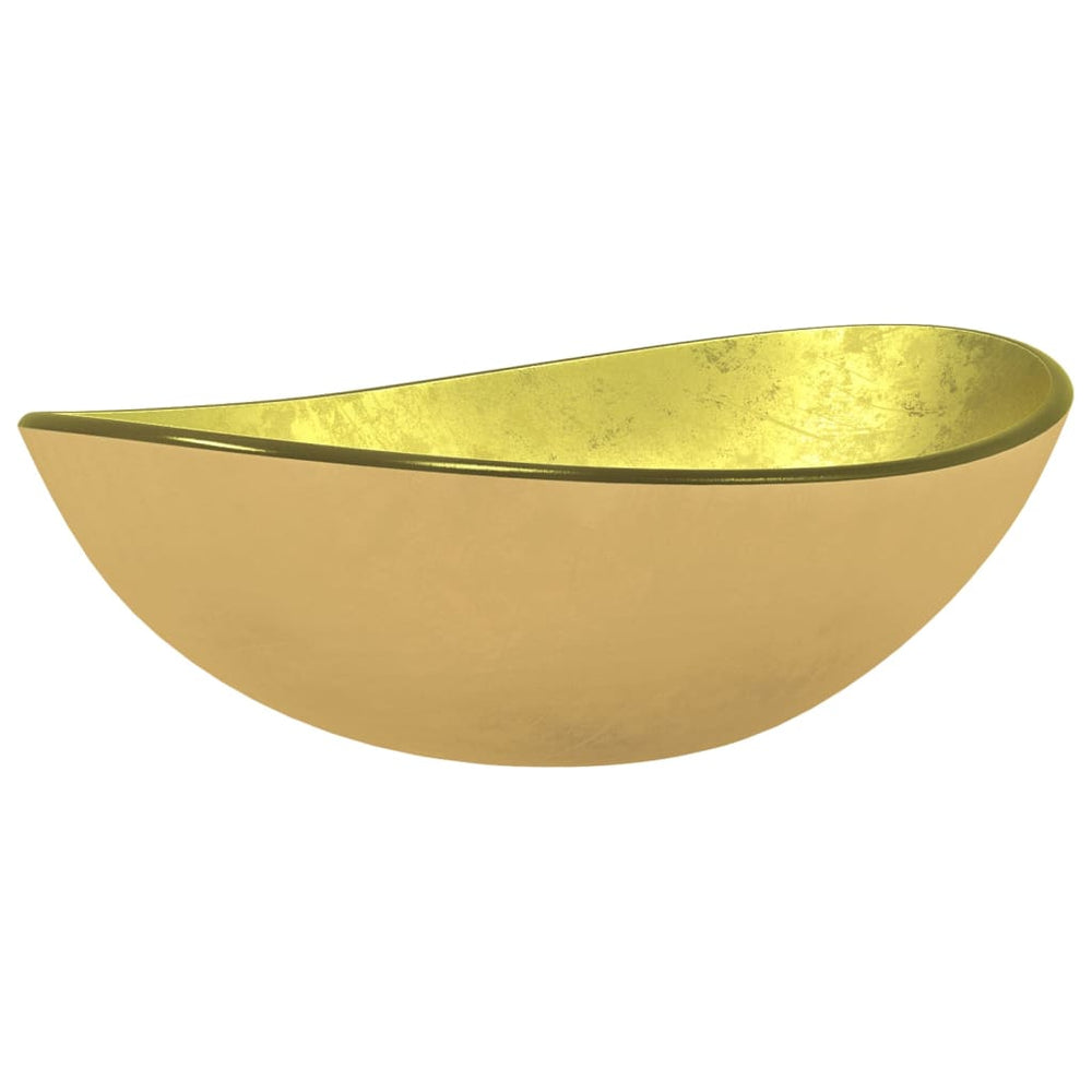 Praustuvas FLAWLESS, 54,5cm., auksinis stiklas
