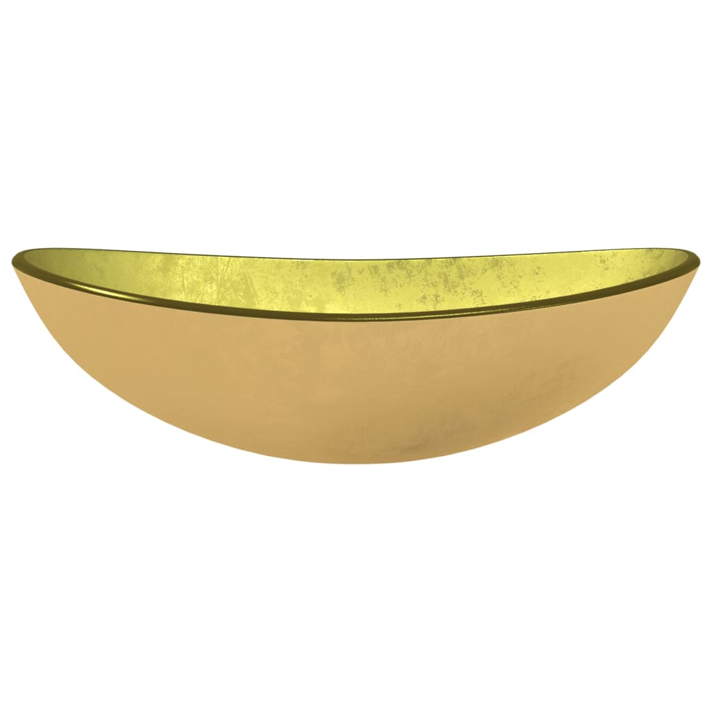 Praustuvas FLAWLESS, 54,5cm., auksinis stiklas