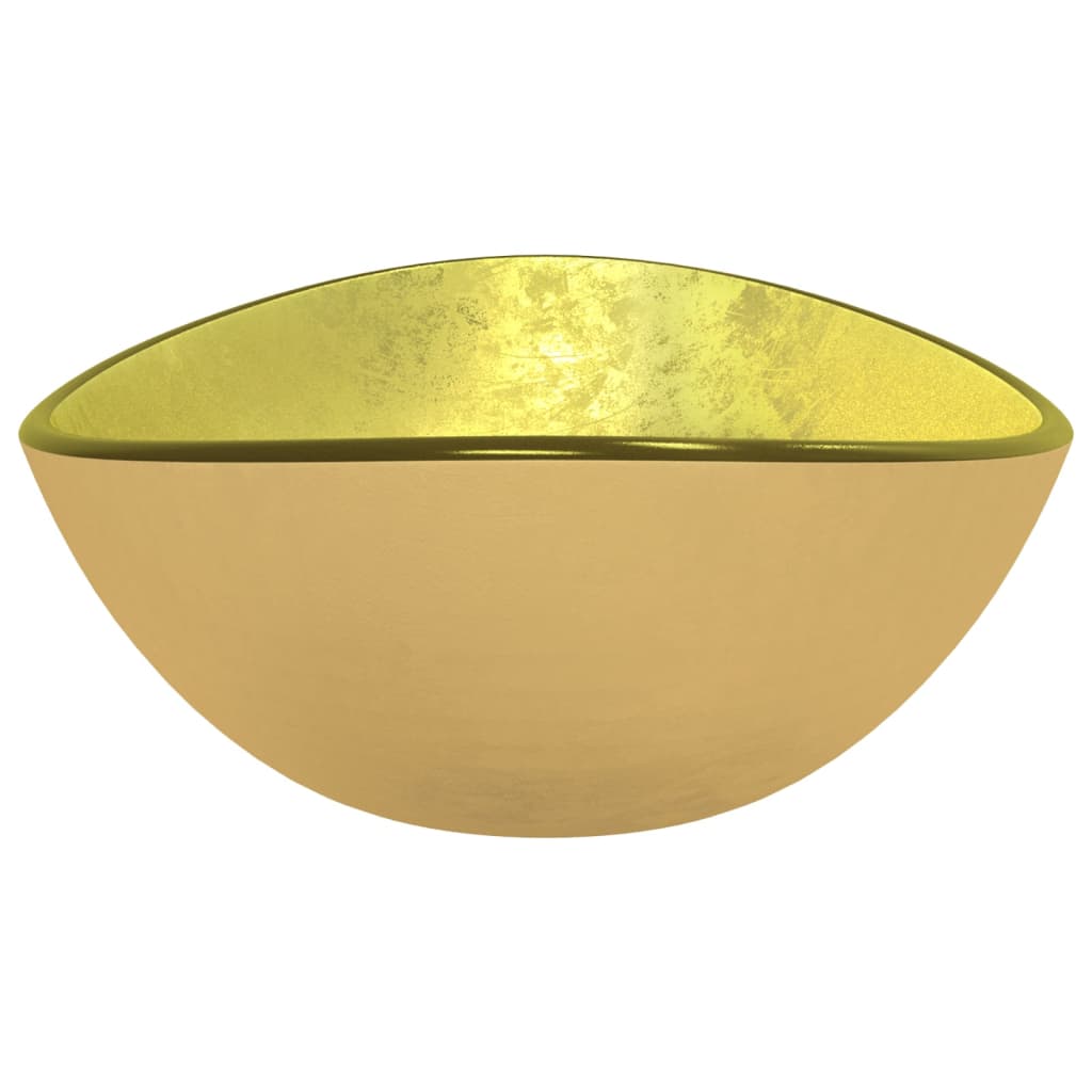 Praustuvas FLAWLESS, 54,5cm., auksinis stiklas