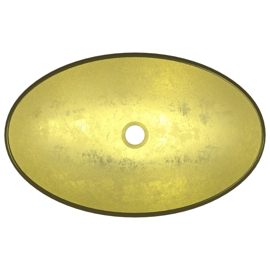 Praustuvas FLAWLESS, 54,5cm., auksinis stiklas