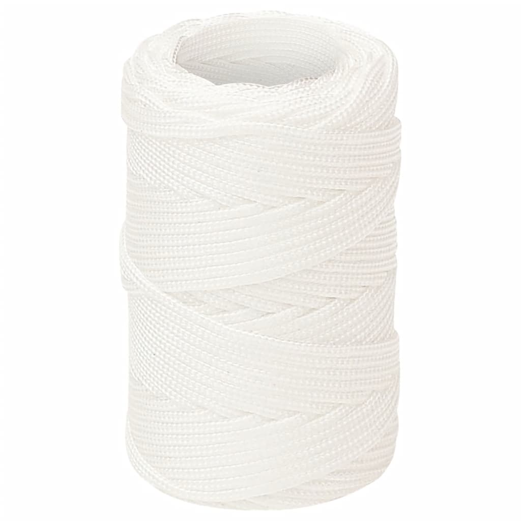 Valties virvė, visiškai balta, 2mm, 25m, polipropilenas