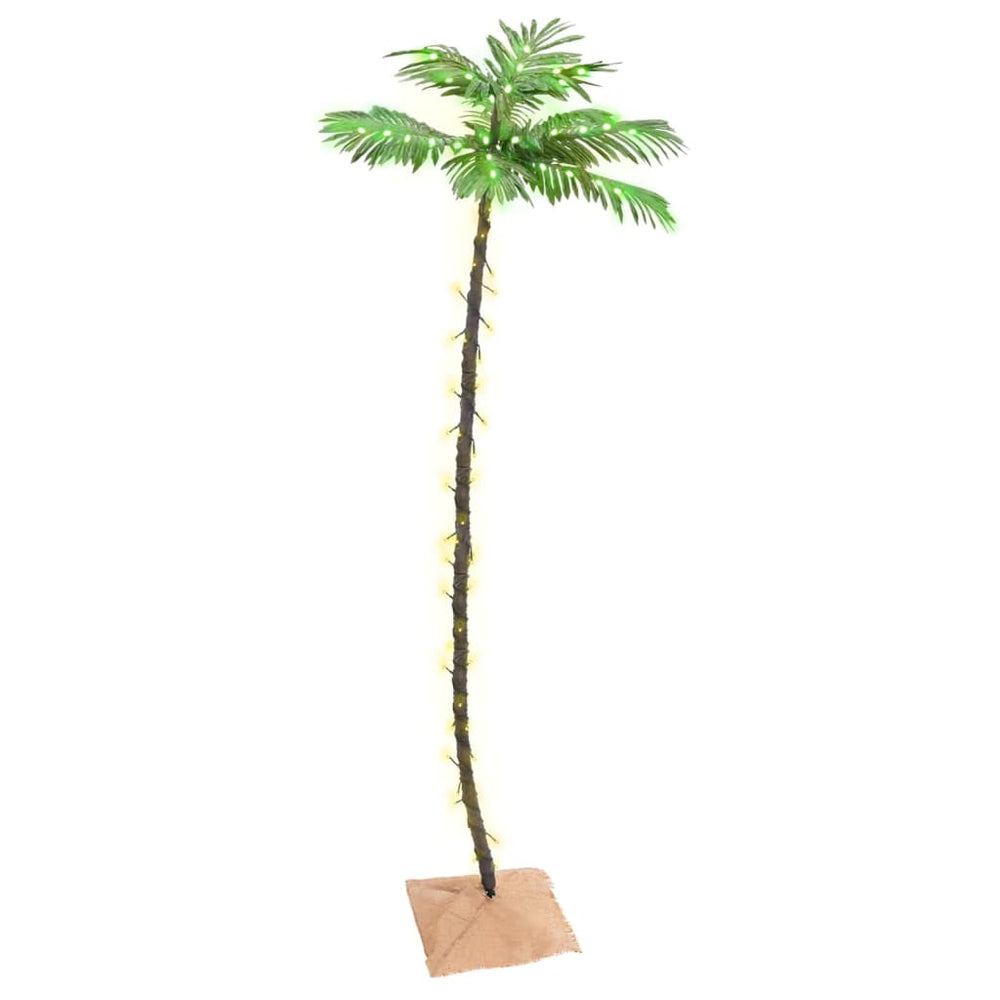 Palmė su 252 šiltomis baltomis LED lemputėmis, 400cm