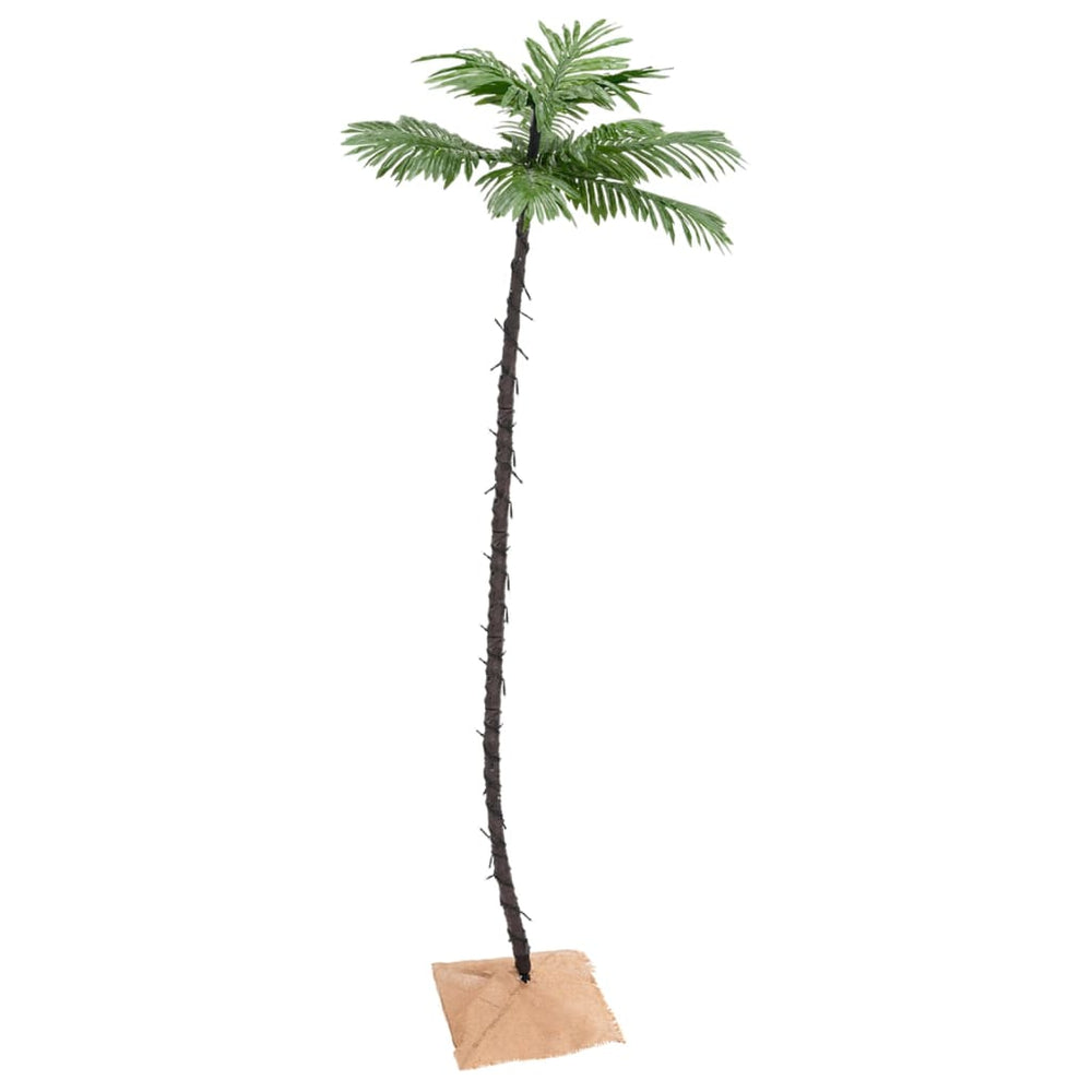 Palmė su 252 šiltomis baltomis LED lemputėmis, 400cm