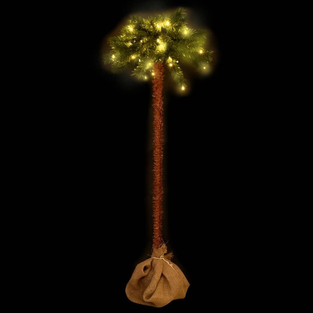 Dirbtinė palmė su LED lemputėmis, 120cm