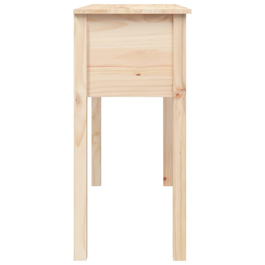 Konsolinis staliukas, 100x35x75cm, pušies medienos masyvas