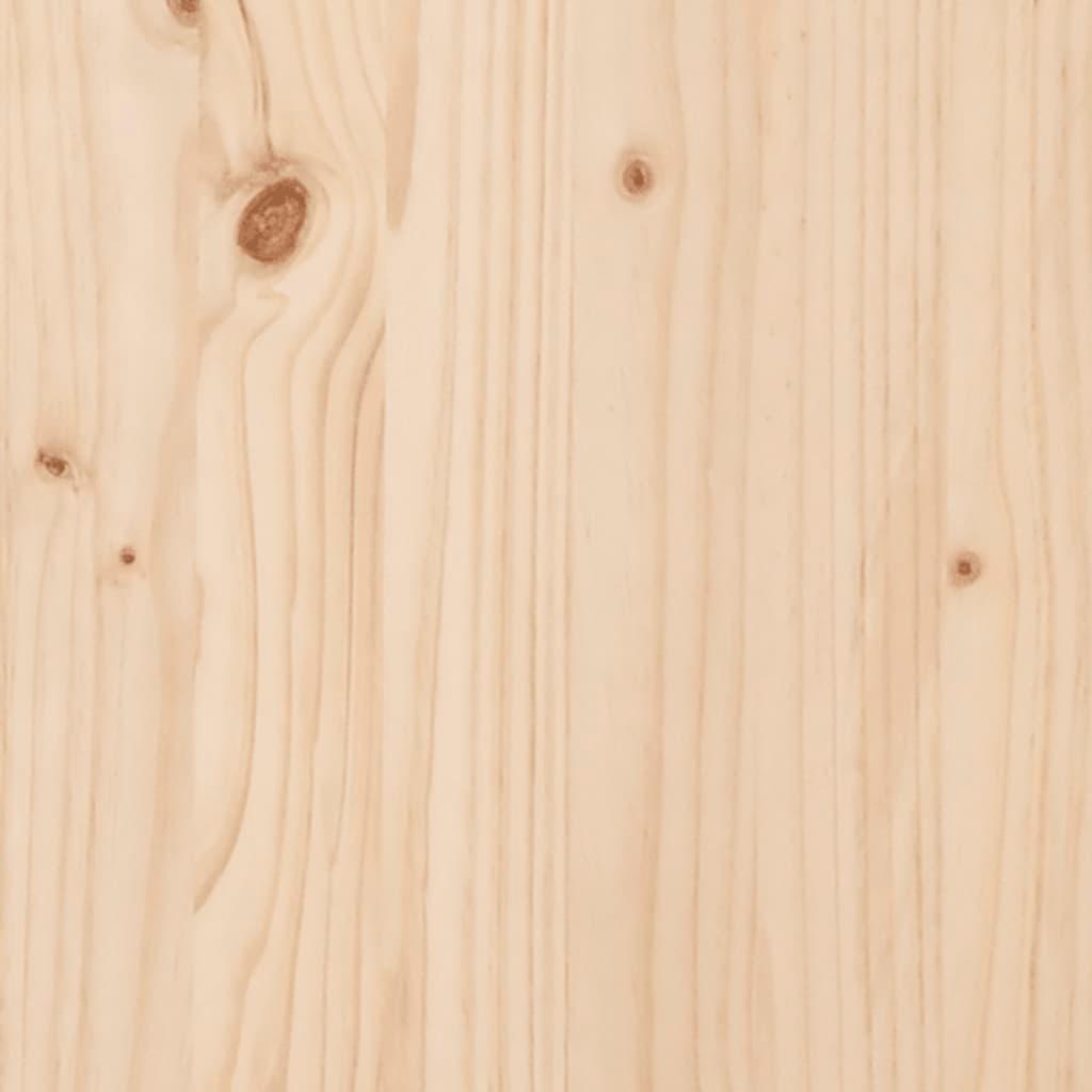 Naktinės spintelės, 2vnt., 40x34x45cm, pušies medienos masyvas