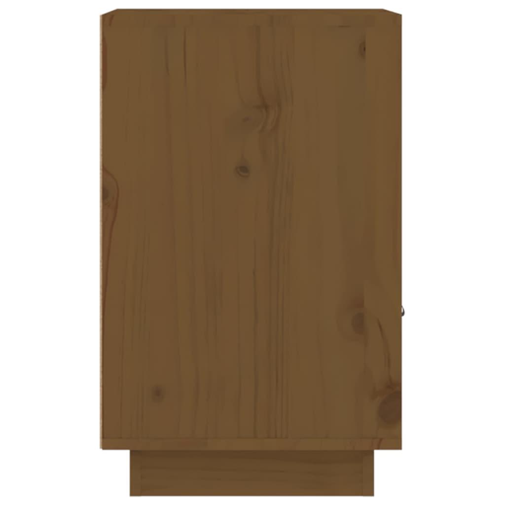 Naktinė spintelė, medaus ruda, 40x34x55cm, pušies masyvas