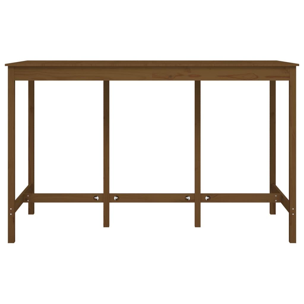 Baro stalas, medaus rudas, 180x80x110cm, pušies masyvas