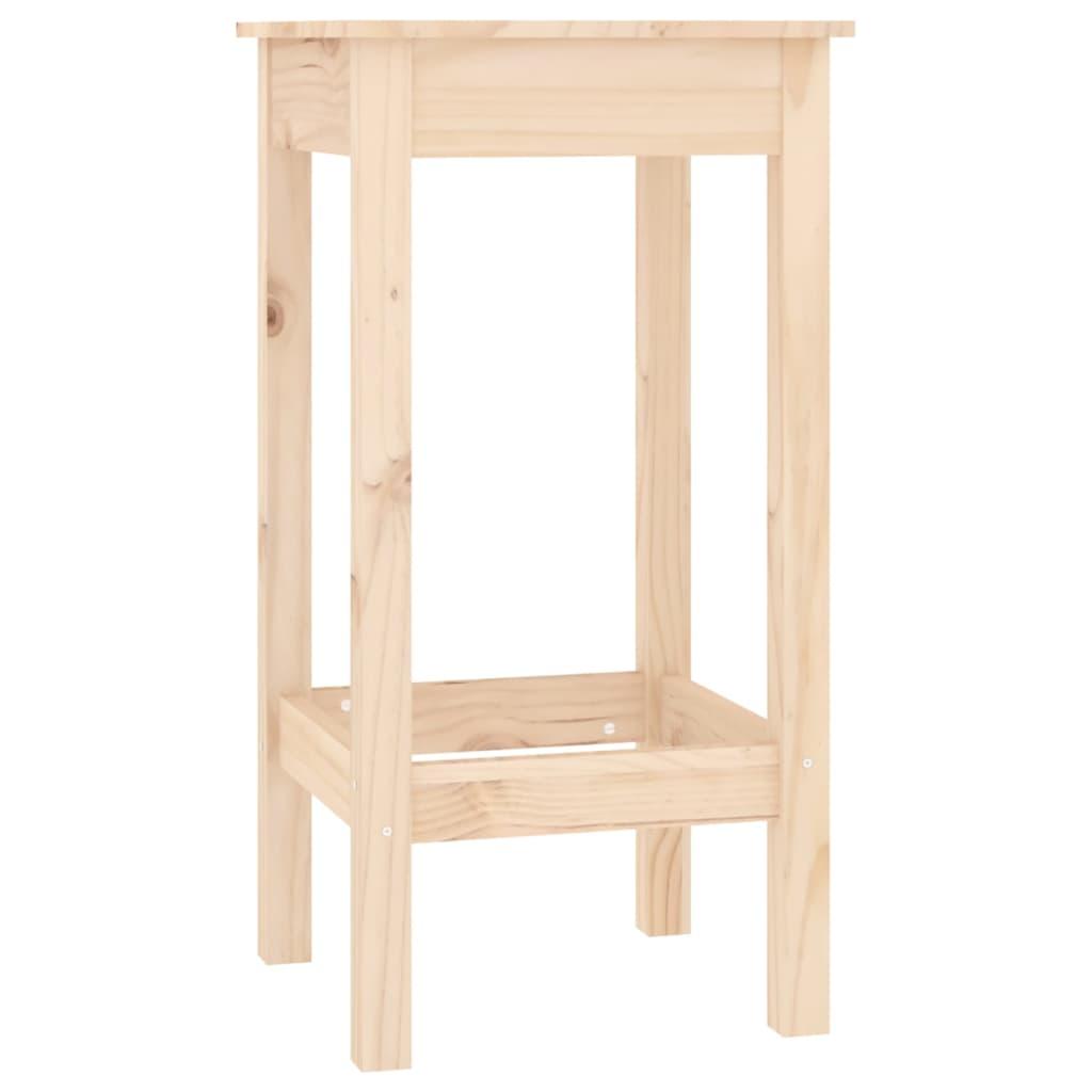 Baro kėdžių komplektas, 4vnt., pušies medienos masyvas