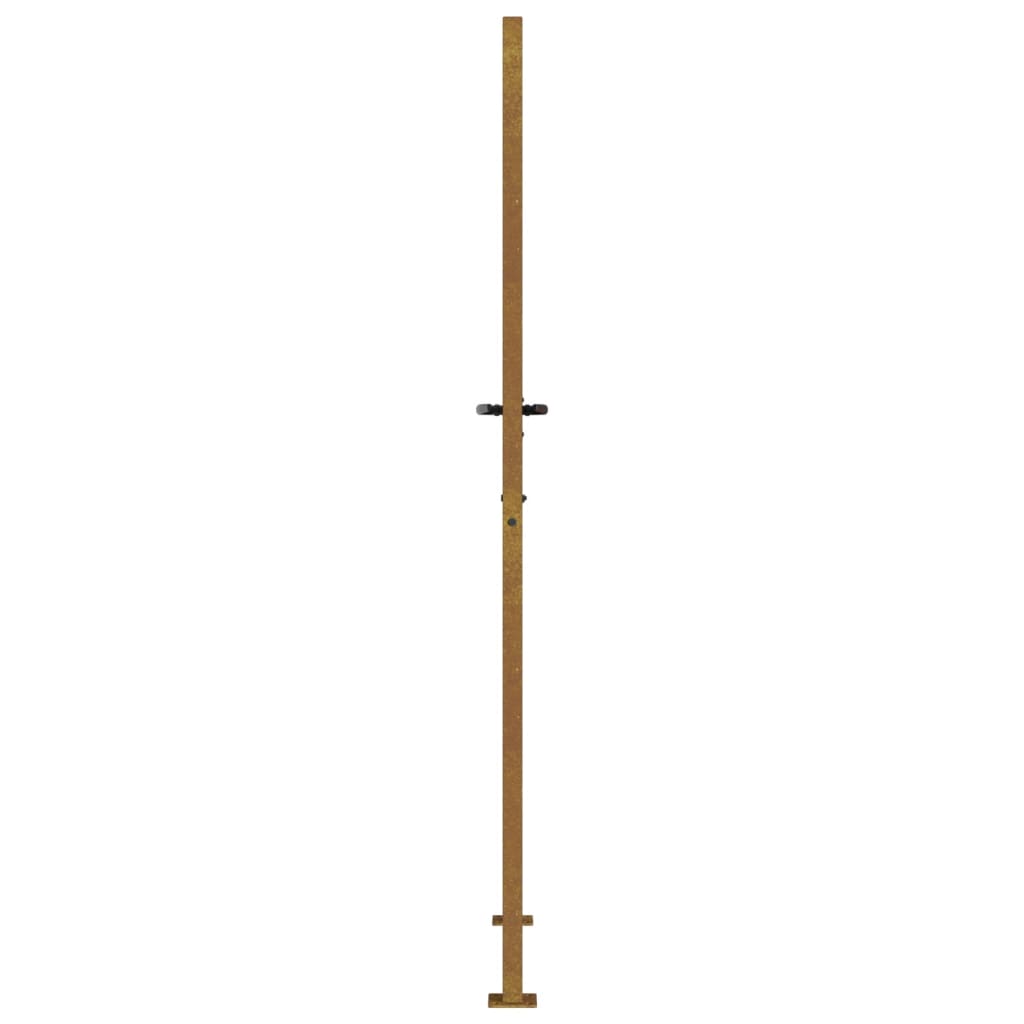 Sodo vartai, 105x205cm, corten plienas
