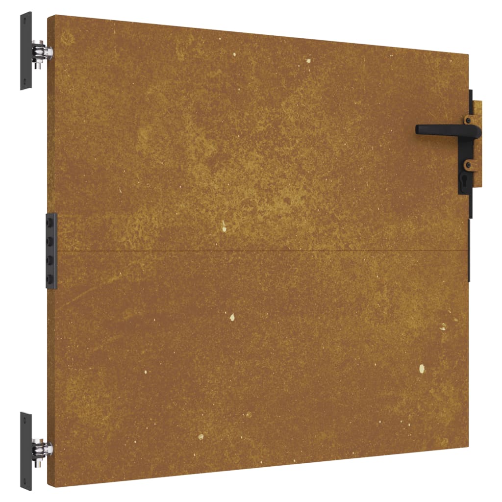 Sodo vartai, 85x75cm, corten plienas