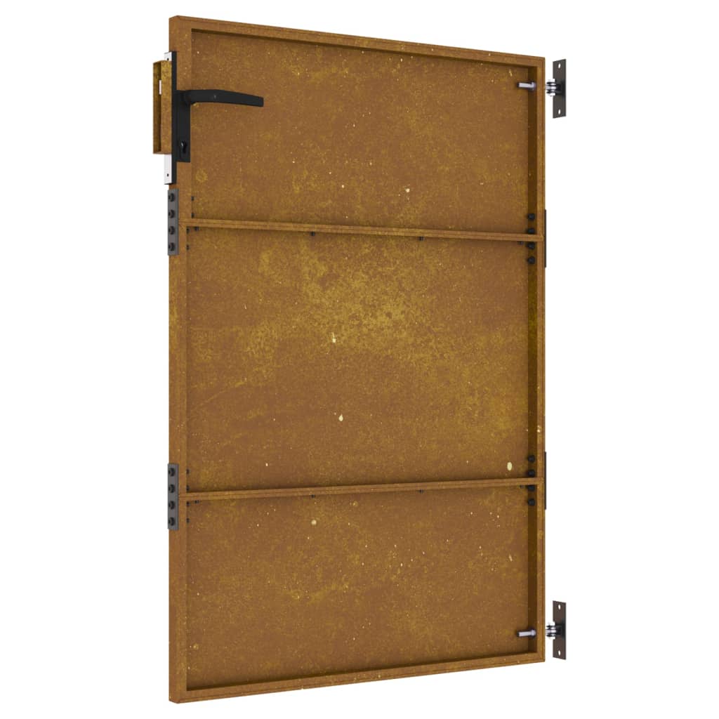 Sodo vartai, 85x150cm, corten plienas