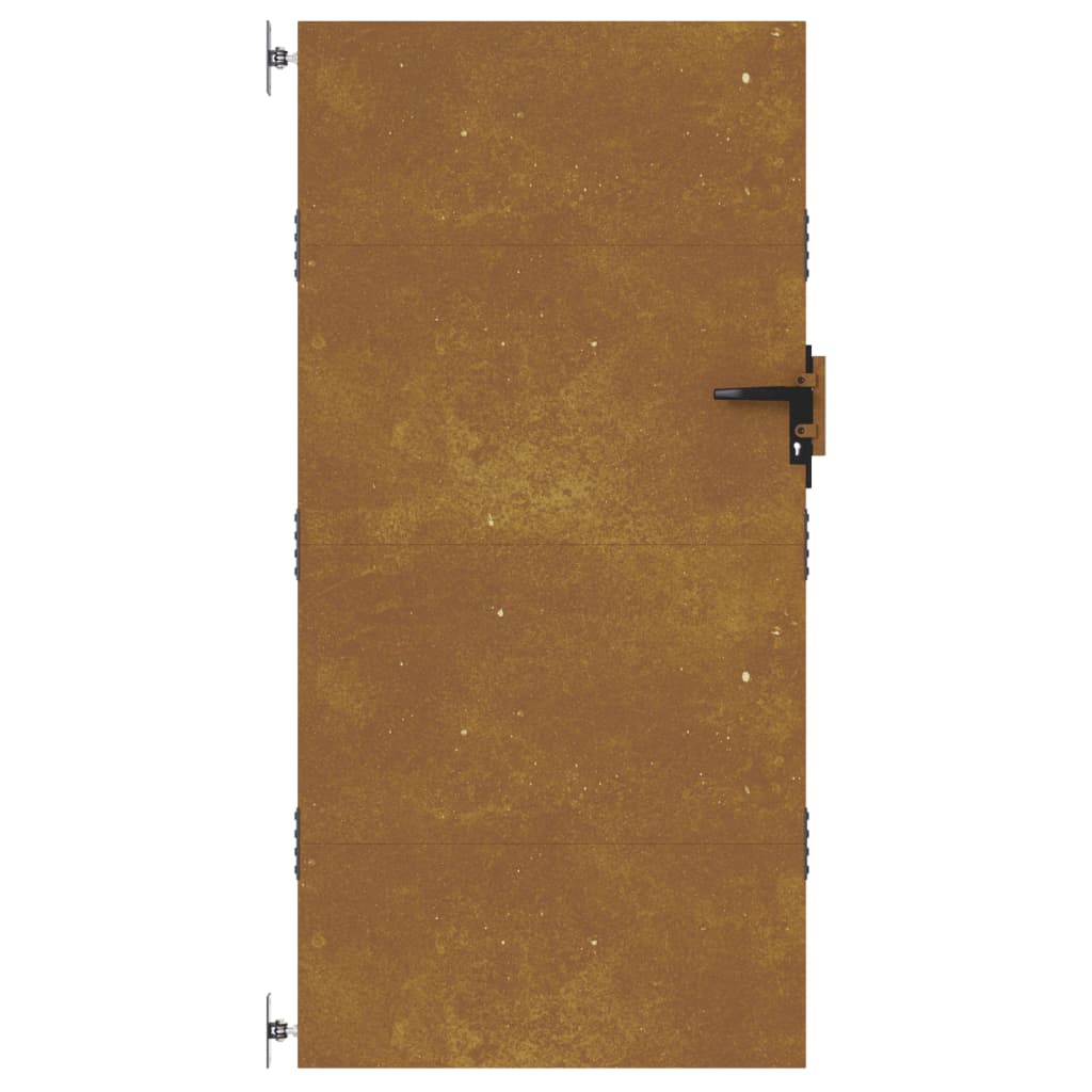 Sodo vartai, 85x200cm, corten plienas