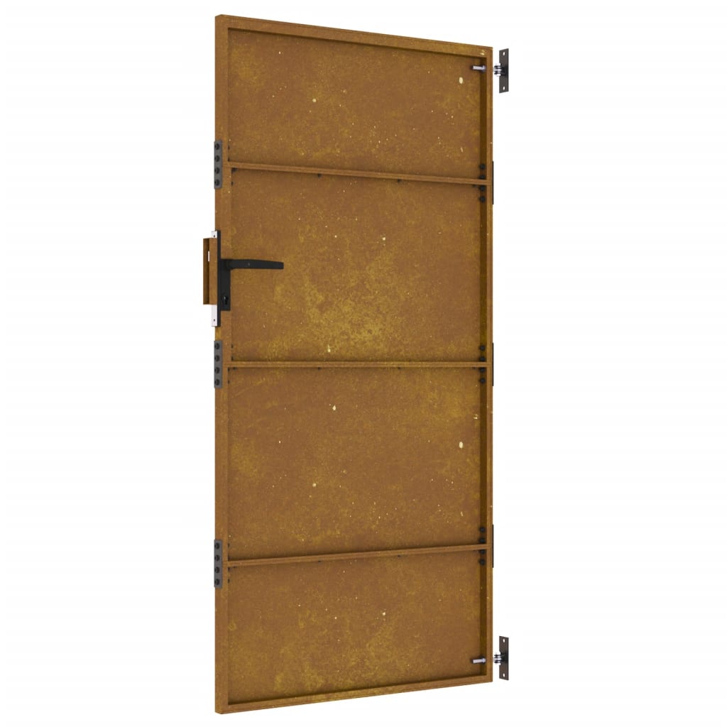 Sodo vartai, 85x200cm, corten plienas
