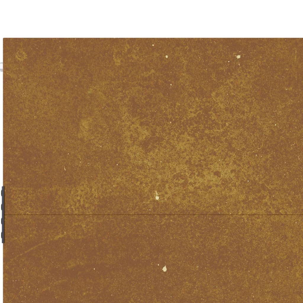 Sodo vartai, 105x80cm, corten plienas