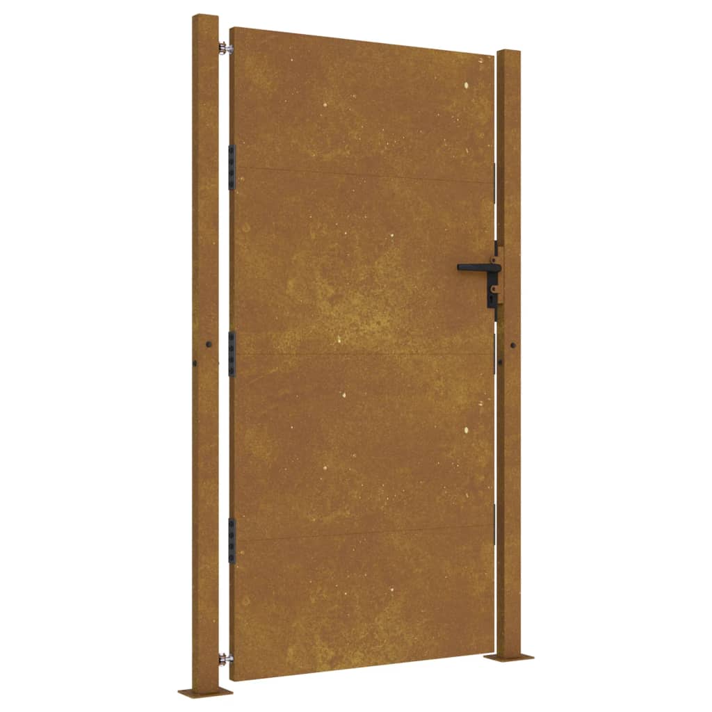 Sodo vartai, 105x205cm, corten plienas