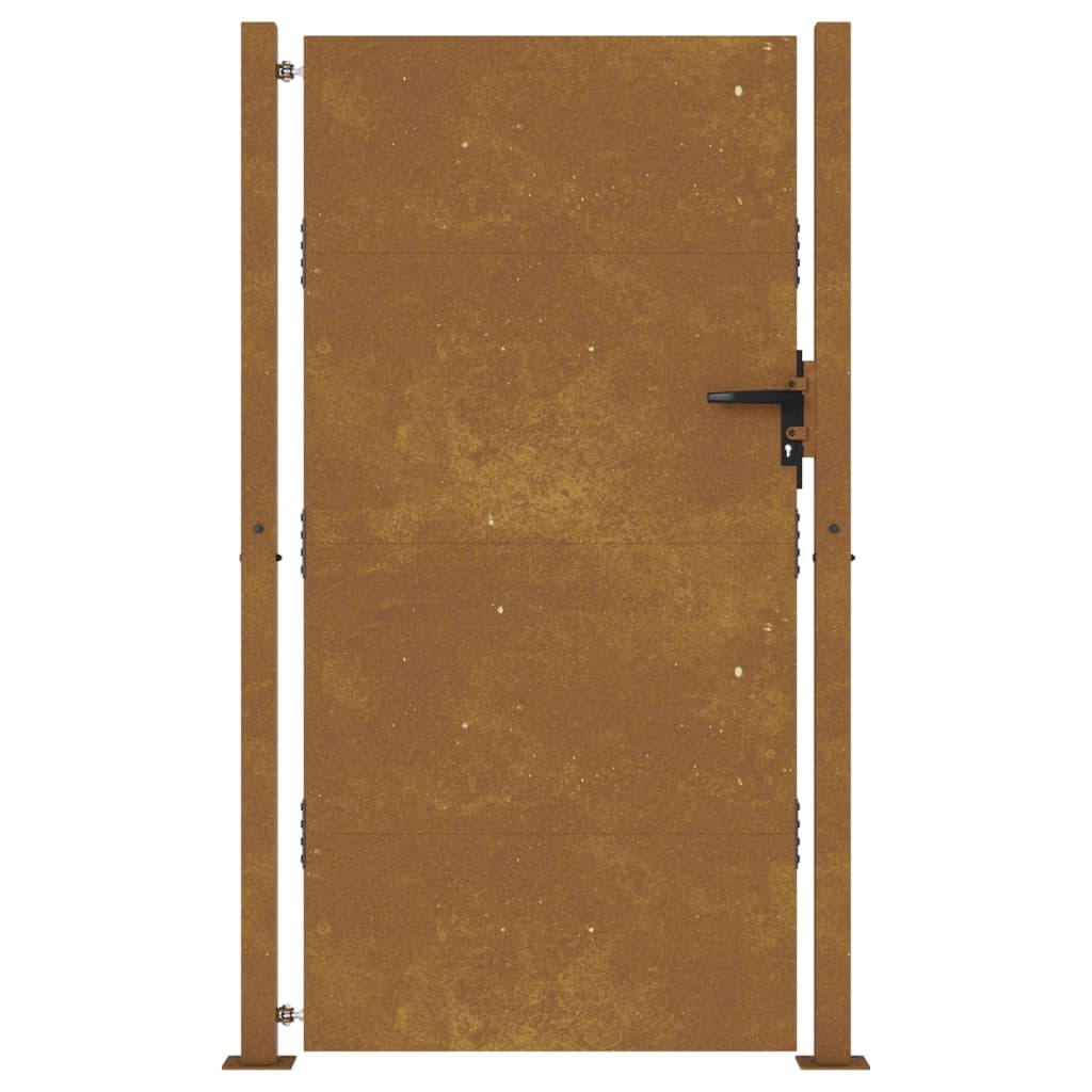 Sodo vartai, 105x205cm, corten plienas