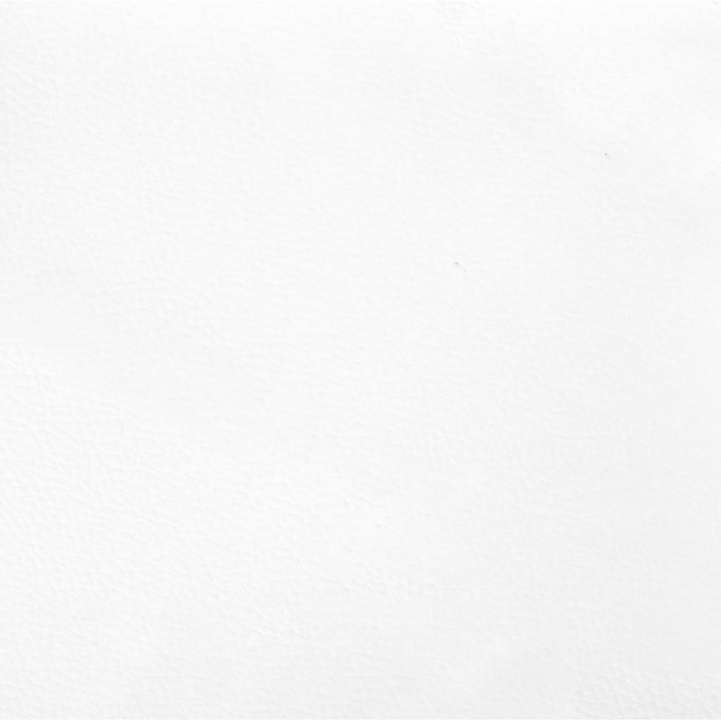 Lovos rėmas su spyruoklėmis, baltas, 80x200cm, dirbtinė oda