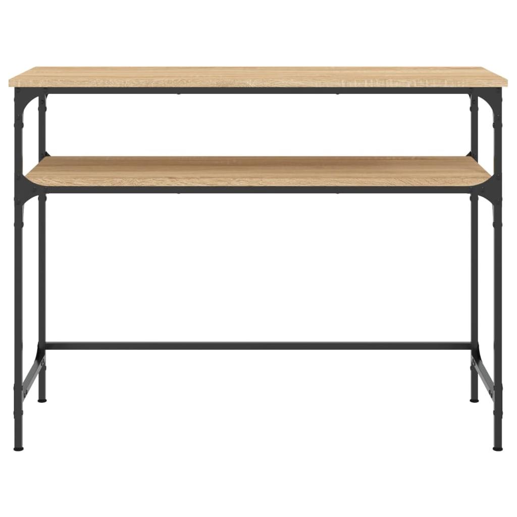 Konsolinis staliukas, ąžuolo, 100x35,5x75cm, apdirbta mediena