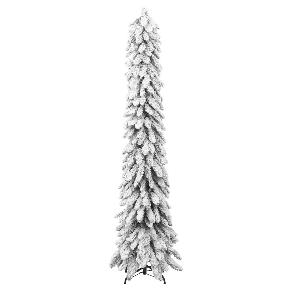 Dirbtinė Kalėdų eglutė su 130 LED ir sniegu, 210cm