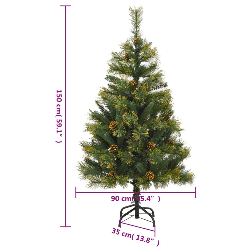 Eglutė su šarnyrinėmis šakomis ICYTWINKLE, 150cm