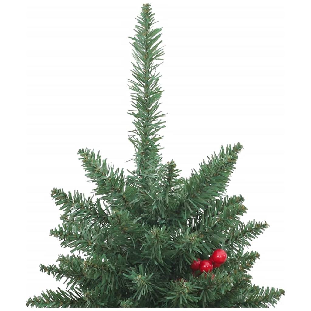 Dirbtinės Kalėdų eglutės, 2vnt., žalios, 120cm, 100 LED