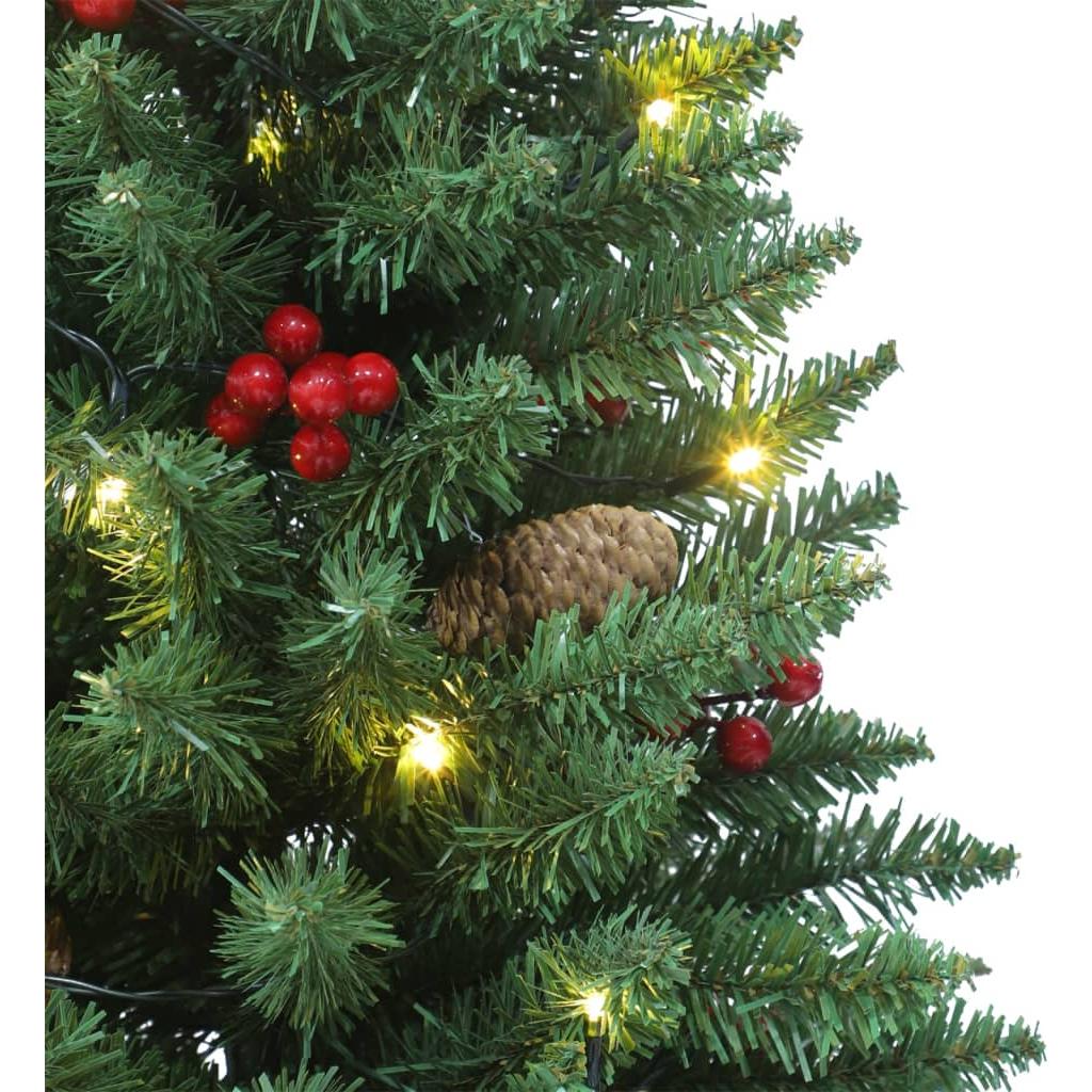 Dirbtinės Kalėdų eglutės, 2vnt., žalios, 120cm, 100 LED