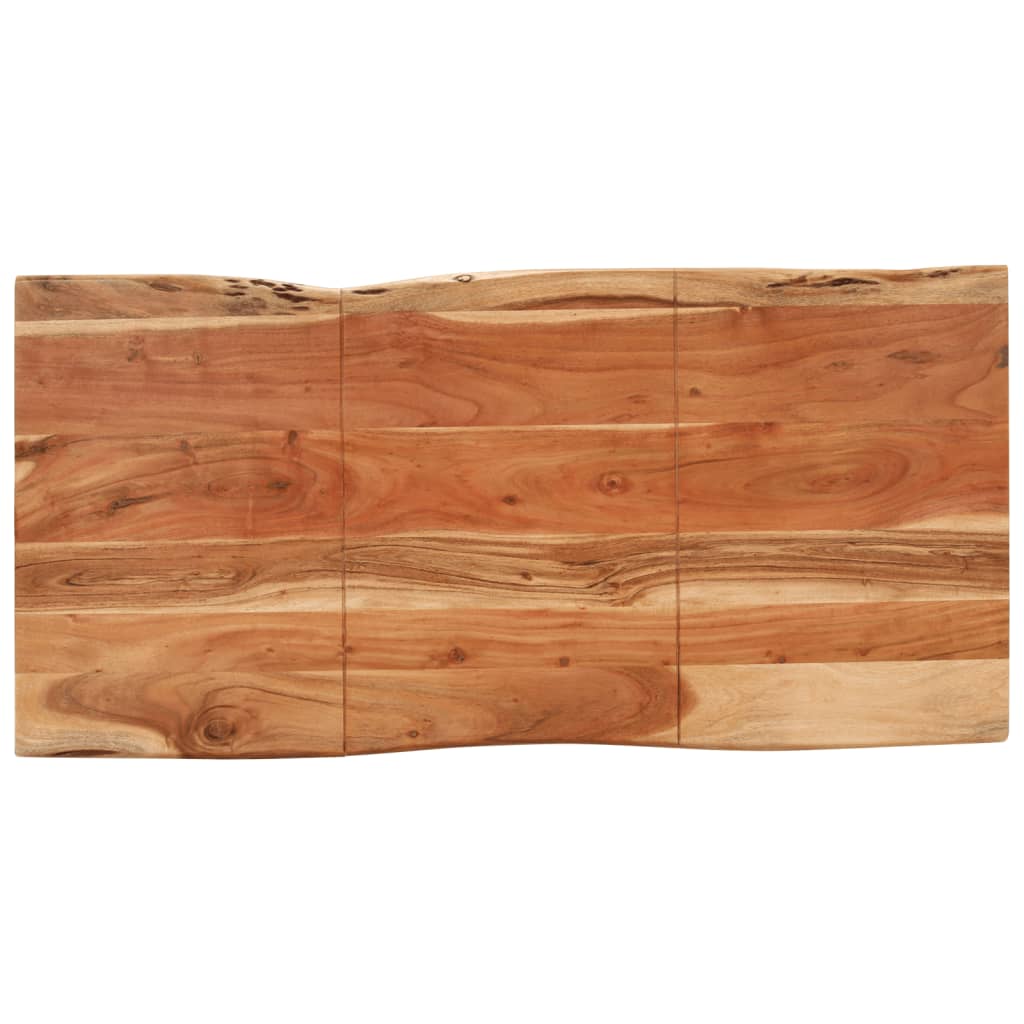 Valgomojo stalas, 140x70x76cm, akacijos medienos masyvas