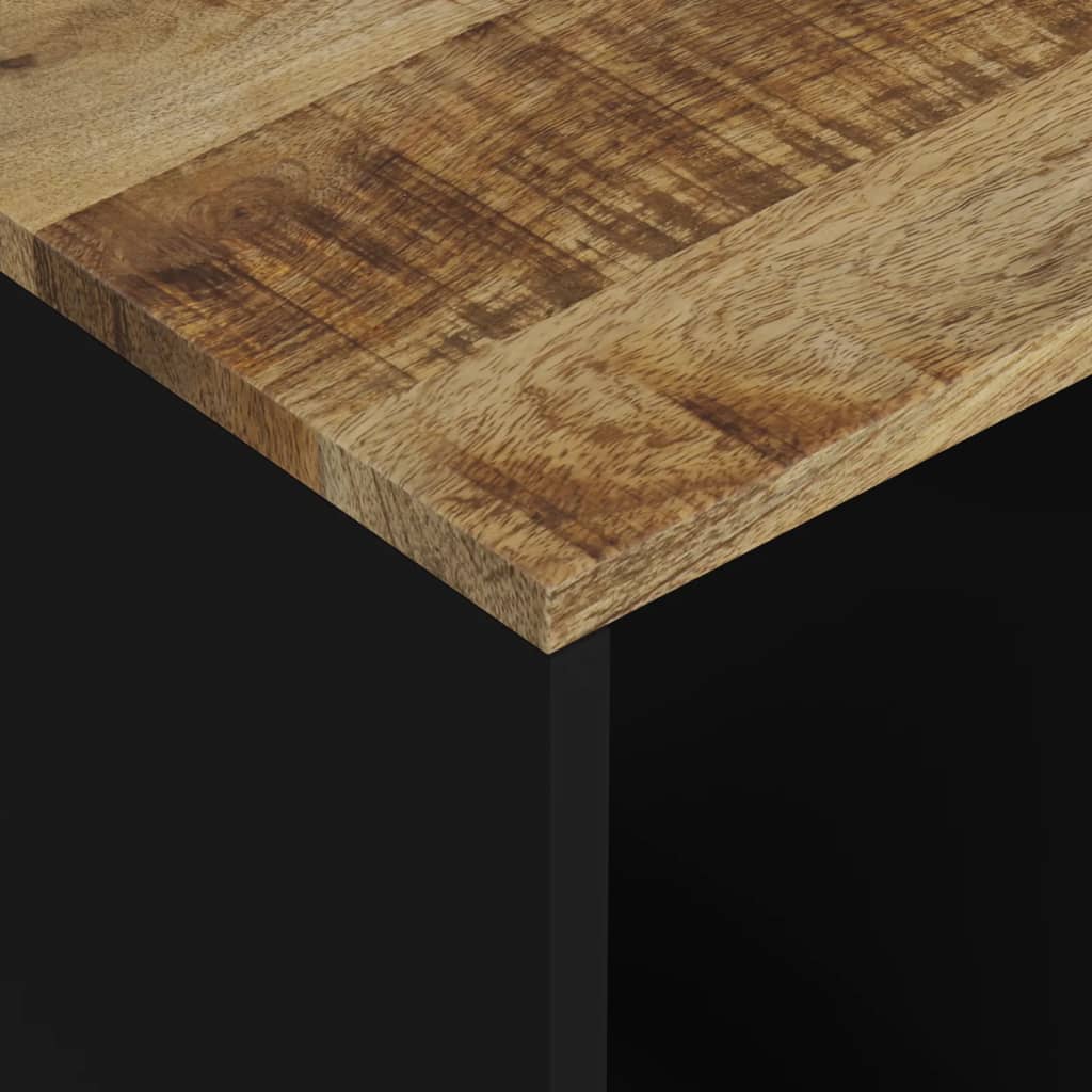 Šoninis staliukas, 40x31x46cm, mango masyvas/apdirbta mediena