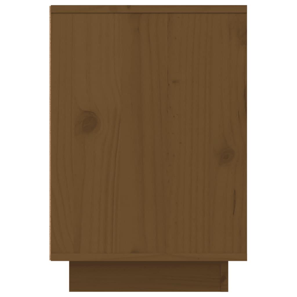 Naktinė spintelė, medaus ruda, 50x34x50cm, pušies masyvas