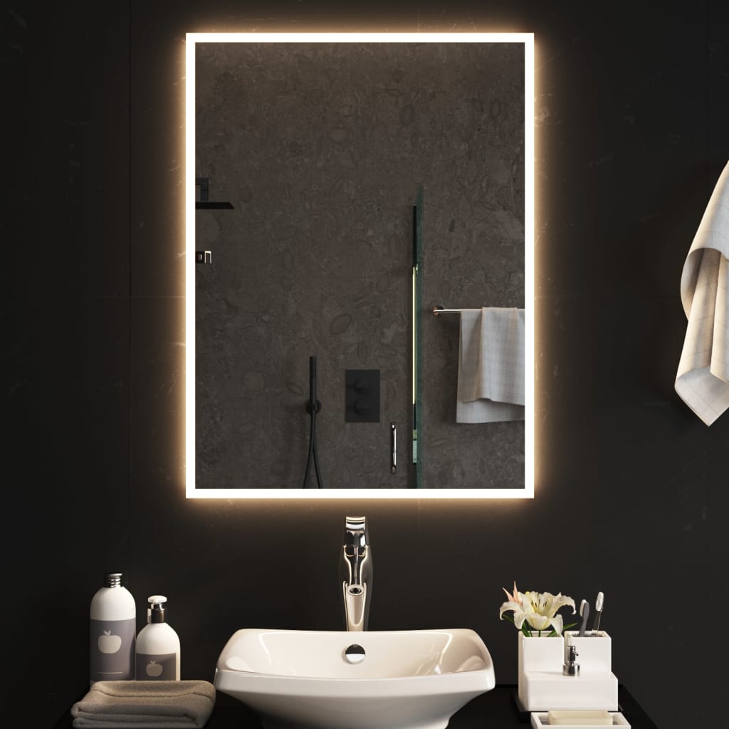 Vonios kambario LED veidrodis, 60x80cm