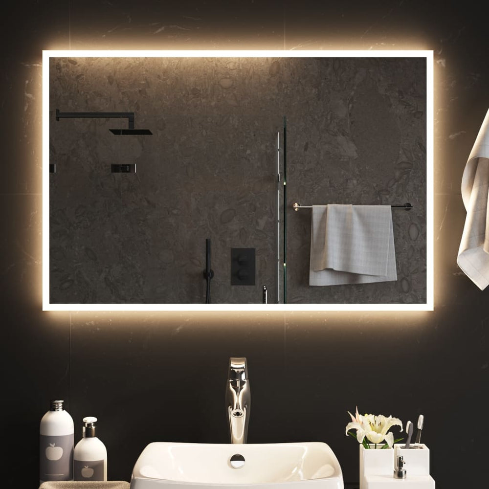 Vonios kambario LED veidrodis, 60x90cm