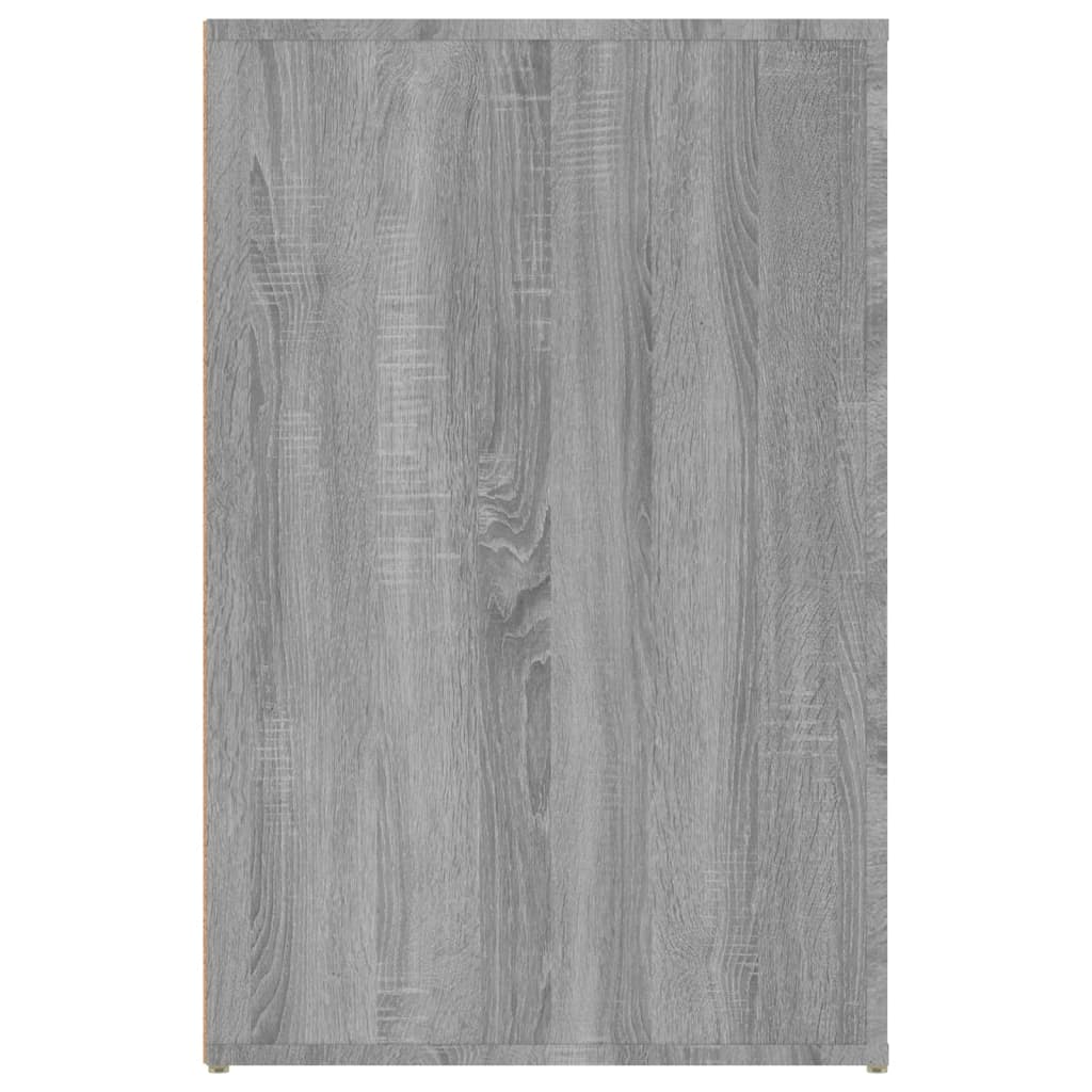 Rašomasis stalas, pilkas ąžuolo, 100x49x75cm, apdirbta mediena