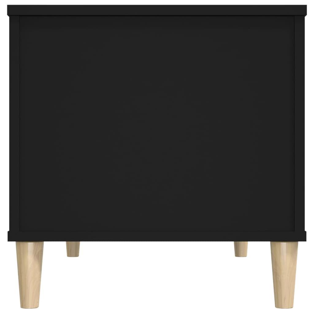 Kavos staliukas, juodos spalvos, 90x44,5x45cm, apdirbta mediena